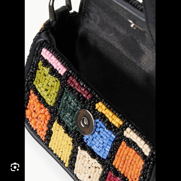 STAUD Tiny Tommy Beaded Crossbody - Dance Floor - Picture 3 of 5